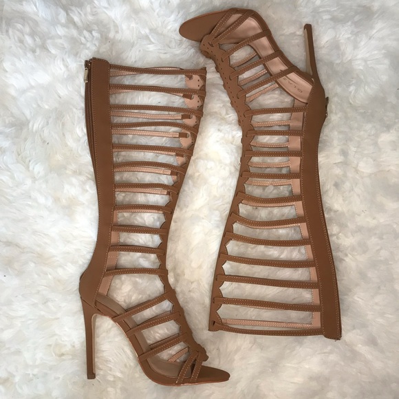 Camel gladiator heels - Picture 3 of 6